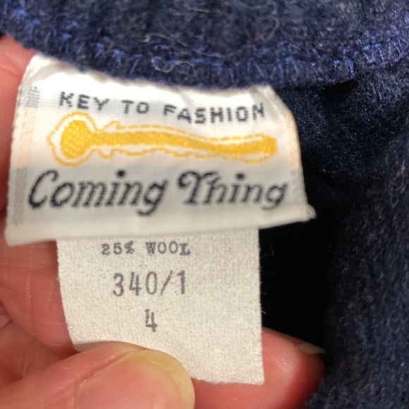 Vintage key to fashion coming thing blouse and skirt set girls size 4 - Picture 8 of 9